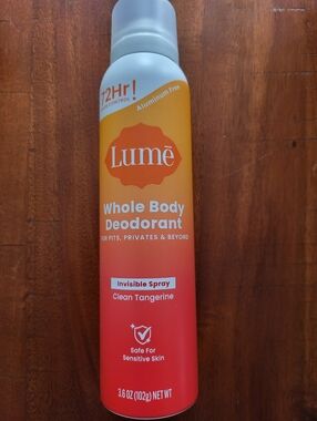 Lume Whole Body Deodorant - Clean Tangerine
